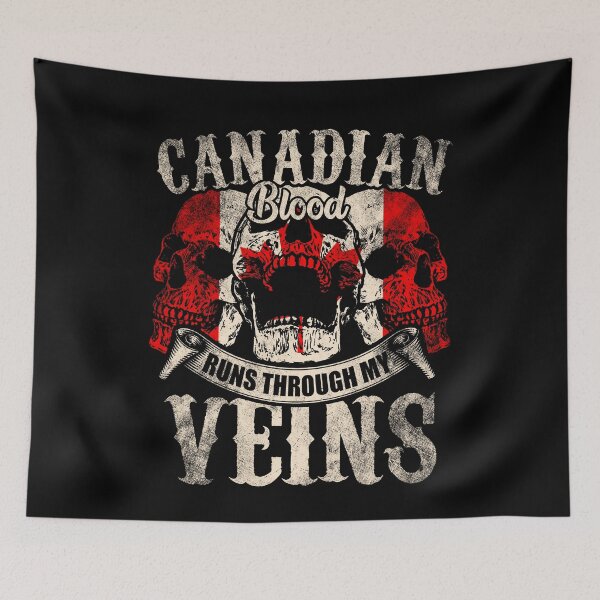 Item preview, Canadian blood flows through my veins designed and sold by Mila1946.