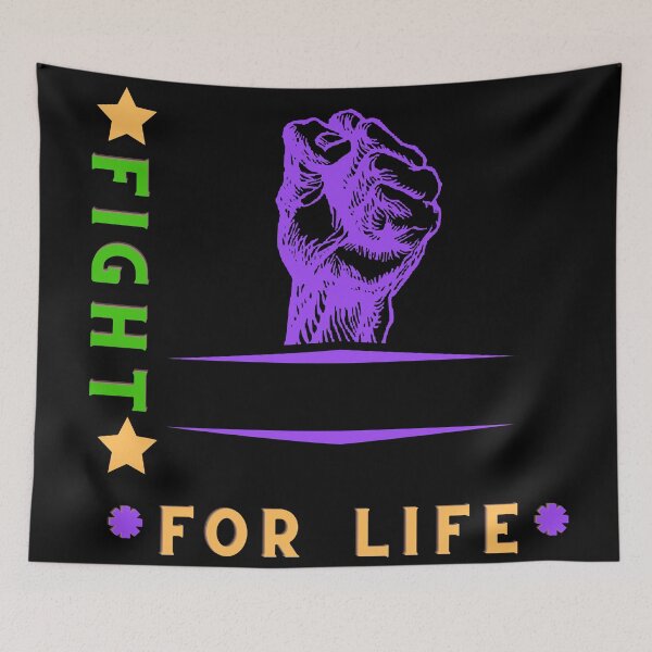 Item preview, Fight For Life Illustrated Digital Design designed and sold by mangaworldart.