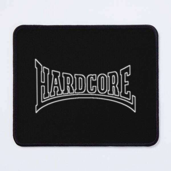 Item preview, Hardcore - White Neon Logo designed and sold by SPAZE-Typo.