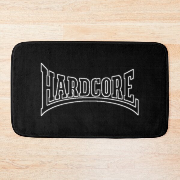 Item preview, Hardcore - White Neon Logo designed and sold by SPAZE-Typo.
