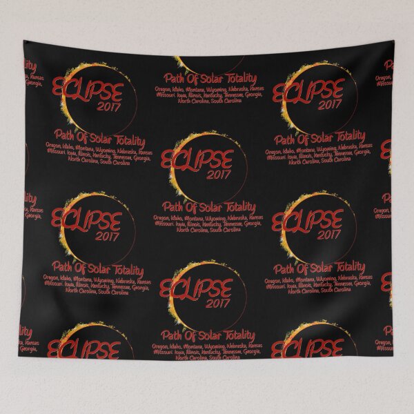 Item preview, Solar Eclipse USA Path of Totality 2017 designed and sold by Koffeecrisp.