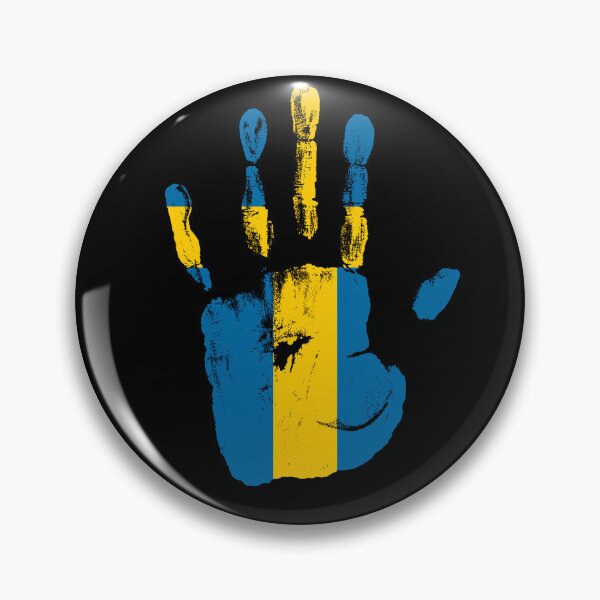 Artikelvorschau, Hand Sweden Flag Palm entworfen und verkauft von rafaeltto.