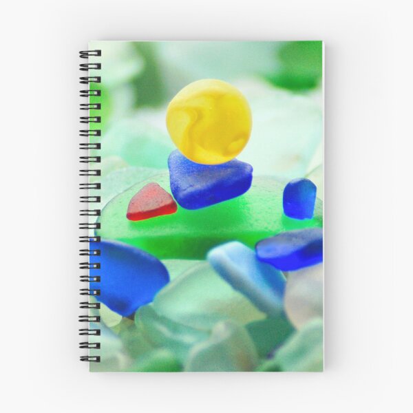 Item preview, Seaglass and Yellow Marble Sea Glass designed and sold by LeslieMac713.