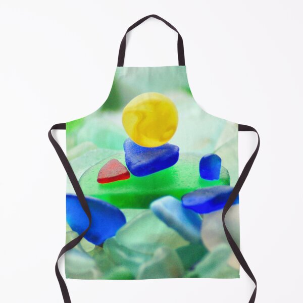 Item preview, Seaglass and Yellow Marble Sea Glass designed and sold by LeslieMac713.