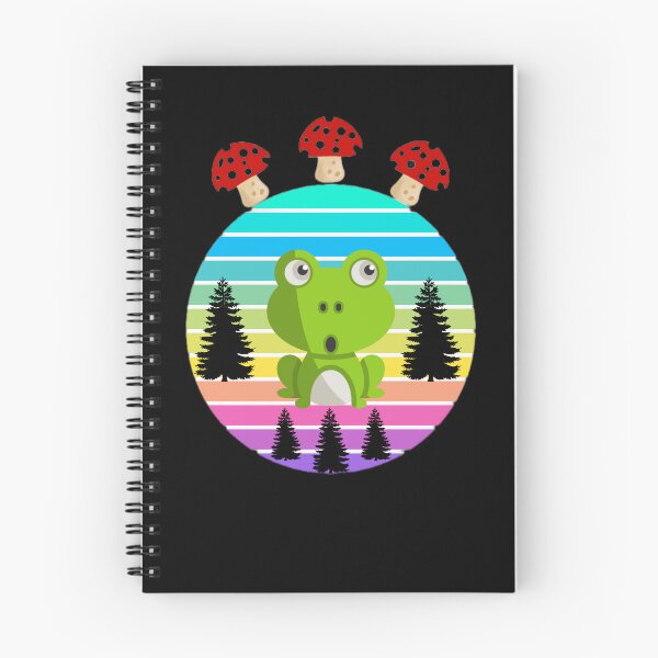 Item preview, cute frog wallpaper, cute frog mushroom designed and sold by Trucker10.