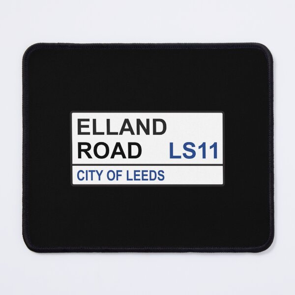 Item preview, Leeds Football Team Elland Road Street Sign Sticker designed and sold by ButerDino.