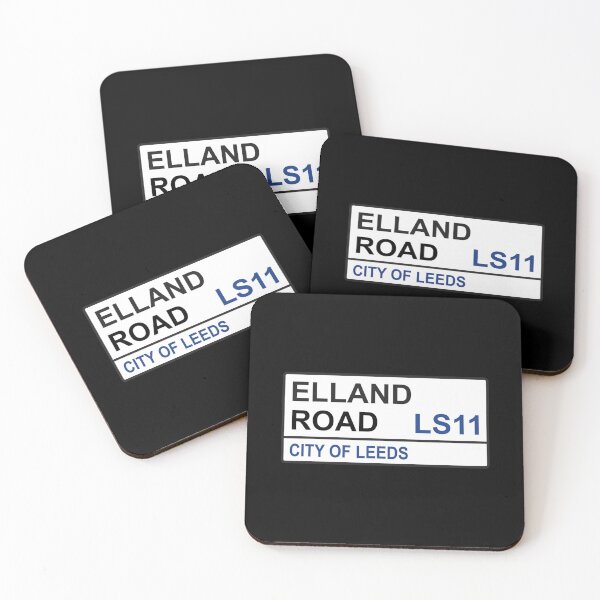 Item preview, Leeds Football Team Elland Road Street Sign Sticker designed and sold by ButerDino.
