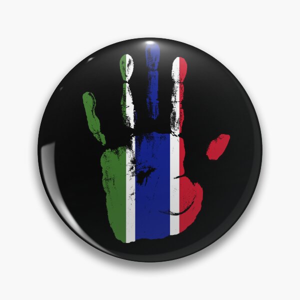 Item preview, Hand The Gambia Flag Palm designed and sold by rafaeltto.