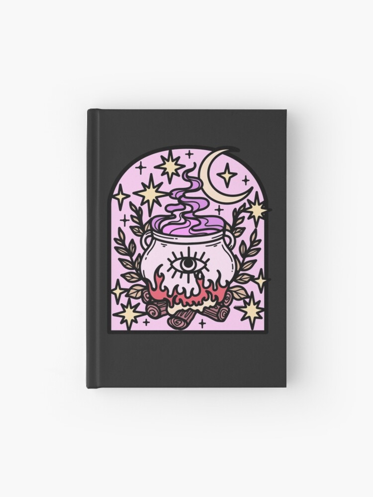 Witchy Cauldron Hardcover Journal for Sale by nevhada