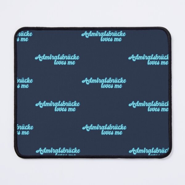 Item preview, Amiralsbruecke loves me - Blue designed and sold by Chubuter.