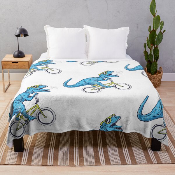 Item preview, Bleu Dinosaur On A Bike | Funny Dinosaur lover gift designed and sold by EliteSayings.