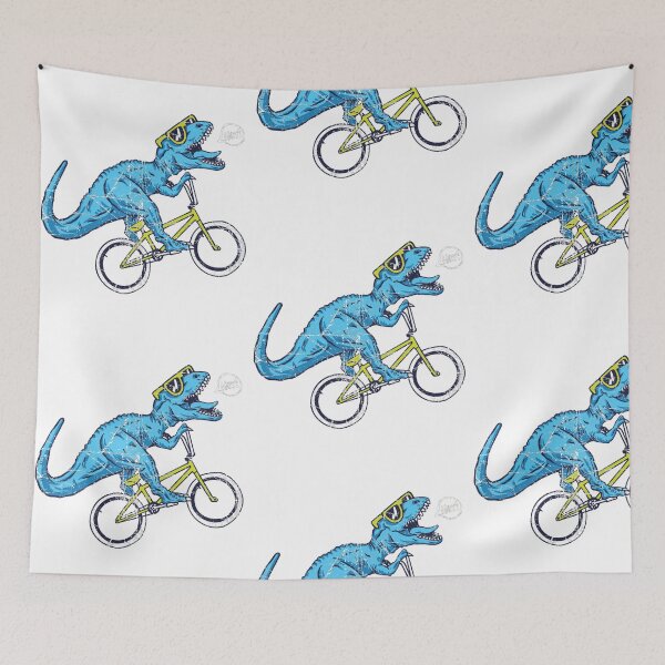 Item preview, Bleu Dinosaur On A Bike | Funny Dinosaur lover gift  designed and sold by EliteSayings.