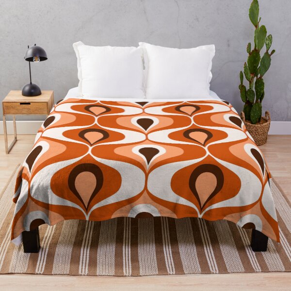 Item preview, Mod Retro Patterned 70s Print designed and sold by meggydesigns.