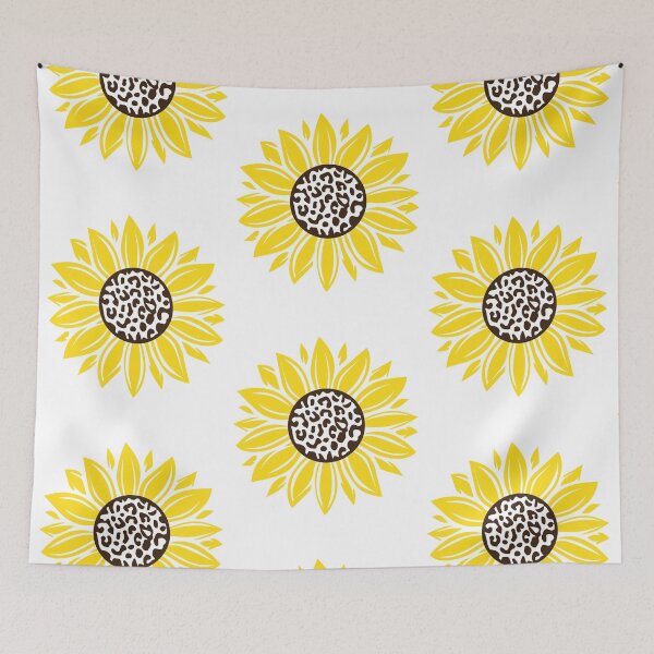 Item preview, Cute Simple Leopard Sunflower Design designed and sold by VieGalleryy.