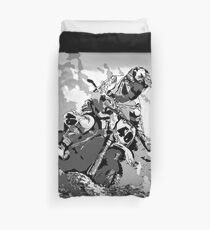 Motocross Dirt-Bike Championship Racer Duvet Cover