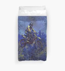 "Getting Air" Motocross Champion Duvet Cover