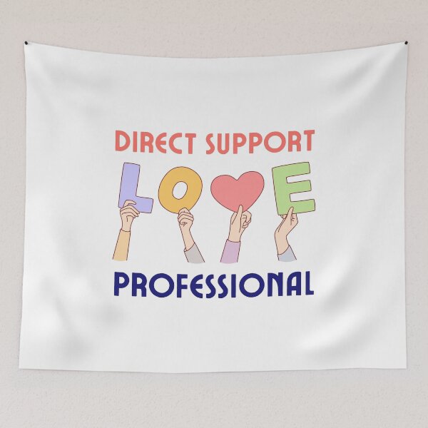 Item preview, Love Direct Support Professional Life DSP #DSPLIFE Hands in the Air designed and sold by Medisigne.