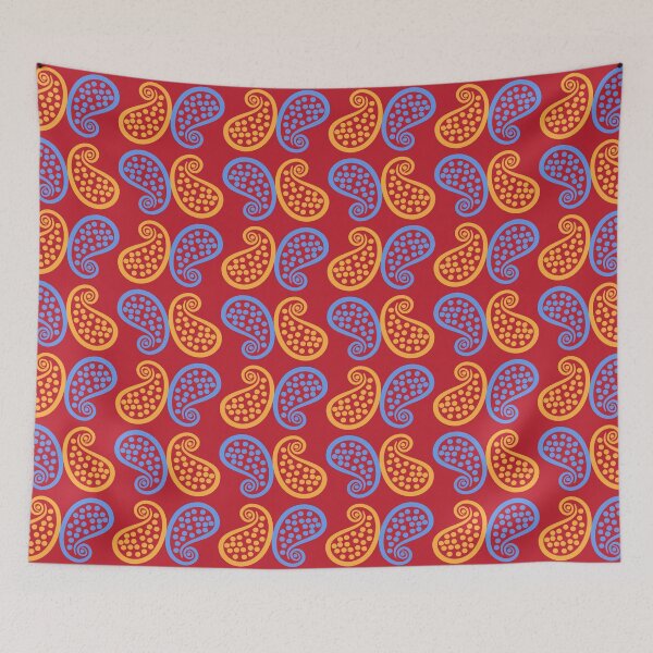 Item preview, Oriental Paisley Ethnic Motif Pattern designed and sold by worldways.