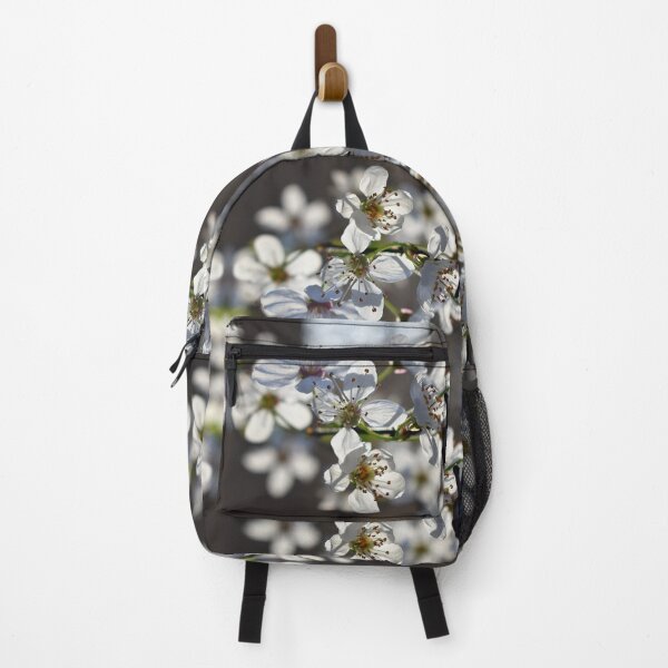 Item preview, White spring bloom on a dark background designed and sold by mariya-ivanova.