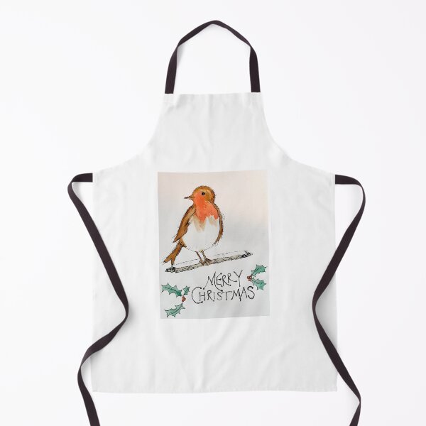 Item preview, Imagen navideña de Red Robin designed and sold by angelahumphreyd.