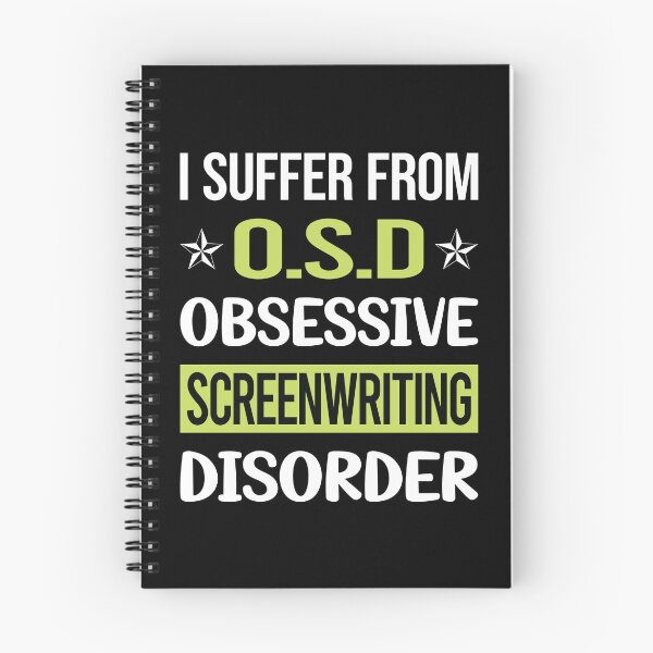 Item preview, Obsessive Love Screenwriting Screenwriter designed and sold by DrearyStore60.