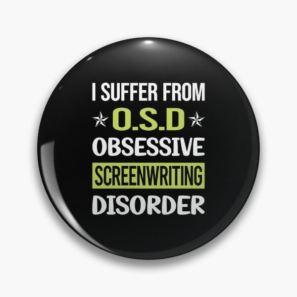 Item preview, Obsessive Love Screenwriting Screenwriter designed and sold by DrearyStore60.