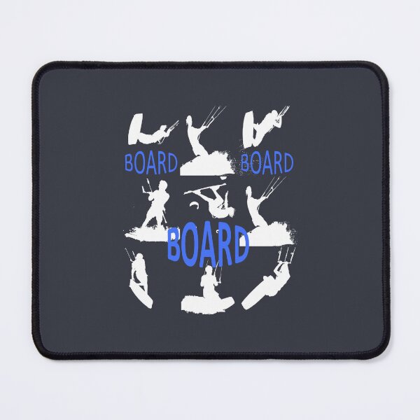 Item preview, Board Board Board Kiteboard Humor White Silhouette designed and sold by taiche.