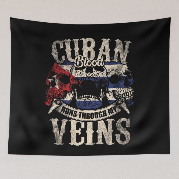 Item preview, Cuban blood flows through my veins designed and sold by Mila1946.
