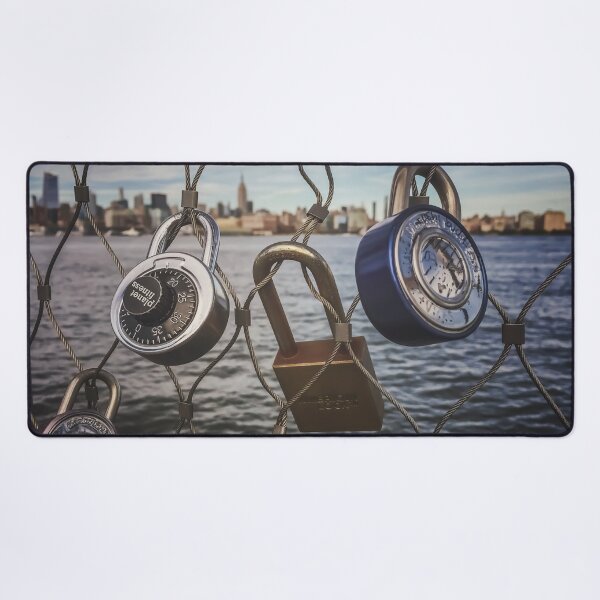 Item preview, Love Padlocks Manhattan Skyline New York City designed and sold by eleonoraingrid.