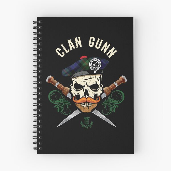 Item preview, Clan Gunn Scottish Skull Crest Badge Dirk designed and sold by CelticFolk.