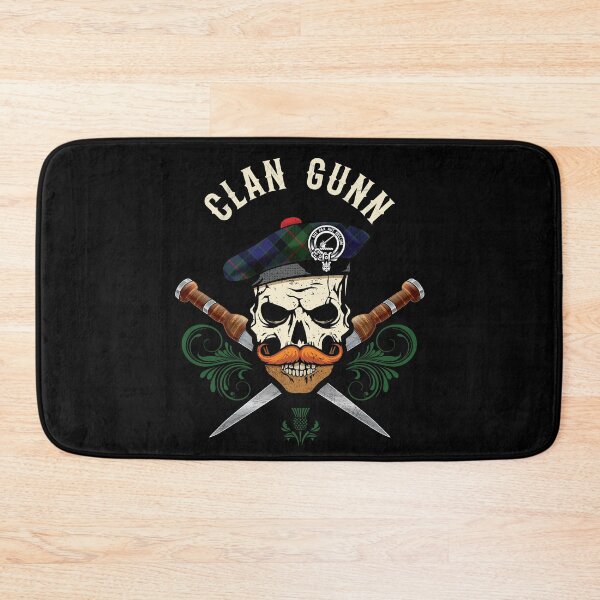 Item preview, Clan Gunn Scottish Skull Crest Badge Dirk designed and sold by CelticFolk.