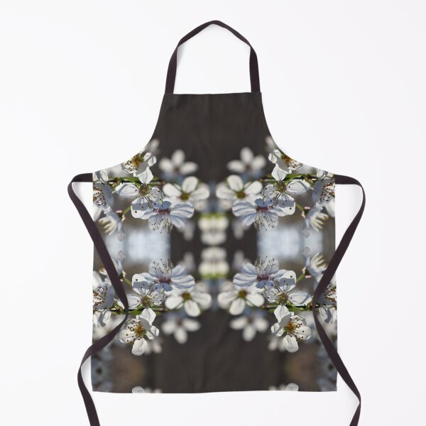 Item preview, White spring bloom on a dark background designed and sold by mariya-ivanova.