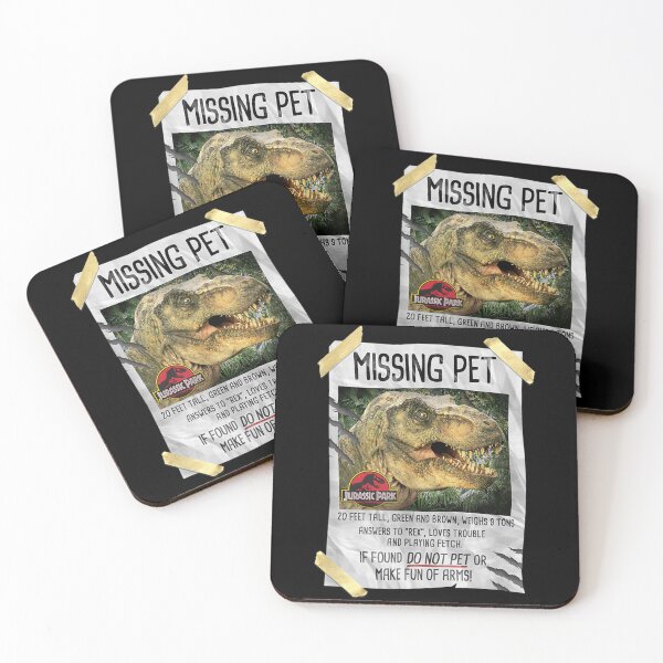 Item preview, Missing Pet TRex Poster Taped designed and sold by TarynAbbott.
