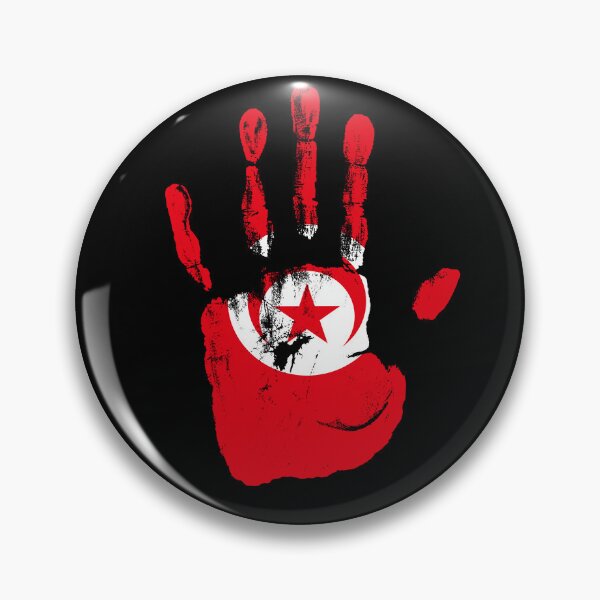 Item preview, Hand Tunisia Flag Palm designed and sold by rafaeltto.