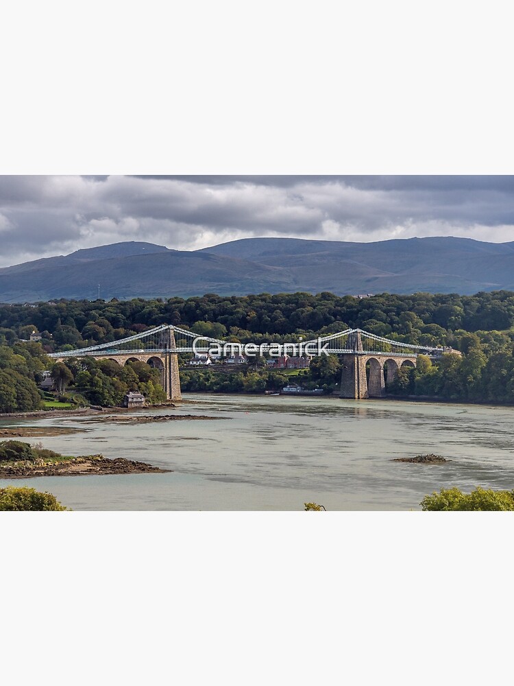 "Menai Suspension Bridge Menai Straits" Poster for Sale by Cameranick