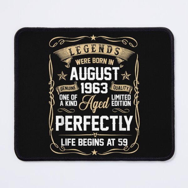 Item preview, August 1963 59th Birthday Gift 59 Year Old Men Women  designed and sold by andrewbashfordb.