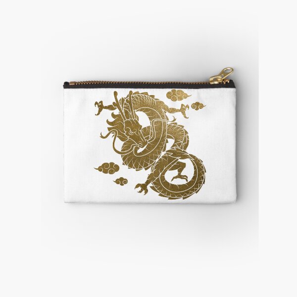 Item preview, Gold Chinese Dragon with Black Background NEW designed and sold by SoccaTamam.
