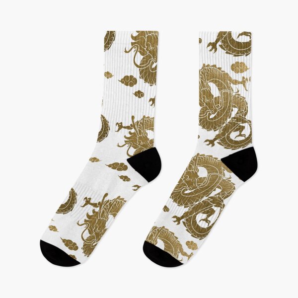 Item preview, Gold Chinese Dragon with Black Background NEW designed and sold by SoccaTamam.
