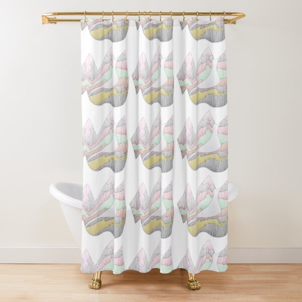 Route 6 Shower Curtain