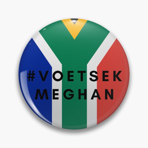 Item preview, #VoetsekMeghan South Africa flag designed and sold by WmArt-design.