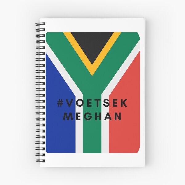 Item preview, #VoetsekMeghan South Africa flag designed and sold by WmArt-design.