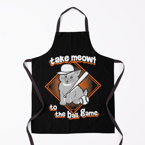 Item preview, Take Meowt Ball Game Funny Cat Baseball designed and sold by MichelSorour.