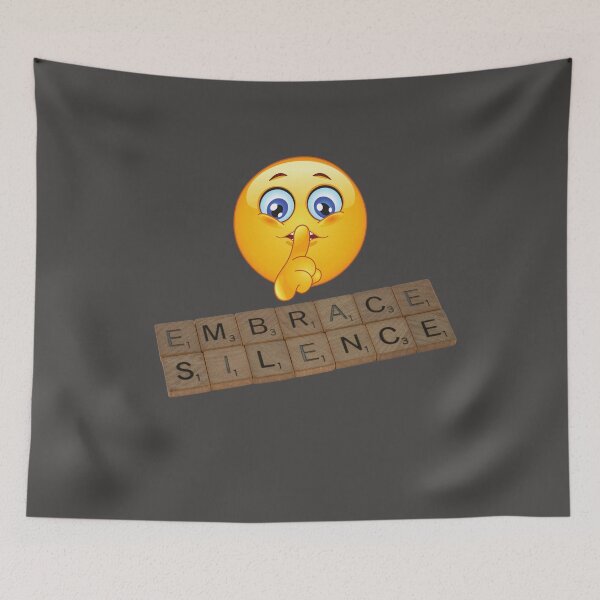 Item preview, Embrace Silence designed and sold by MerchGiants.