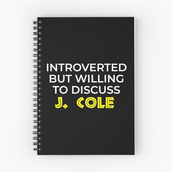 Artikelvorschau, Introvertiert, aber bereit Diskutieren Sie J. Cole entworfen und verkauft von BetterCallSlapp.