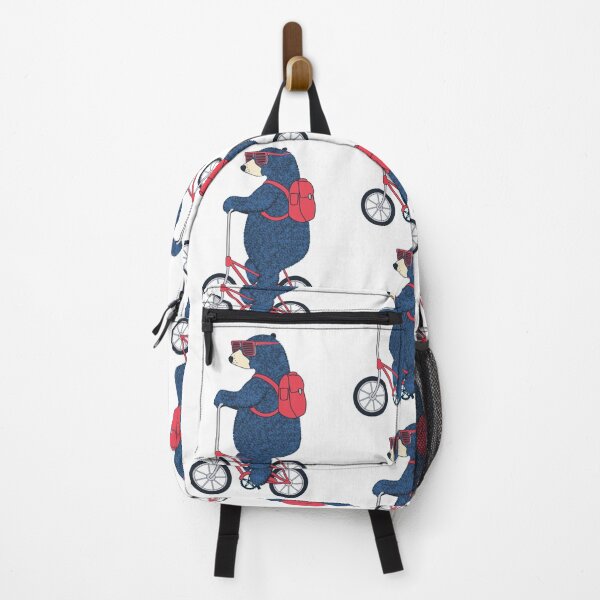 Item preview, Bear On A Bike Illustration | funny gift for bear lover designed and sold by EliteSayings.