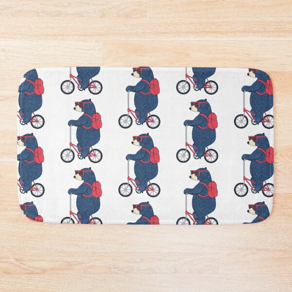 Item preview, Bear On A Bike Illustration | funny gift for bear lover designed and sold by EliteSayings.