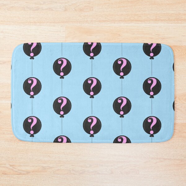 Item preview, Pink Gender Reveal Balloon With Blue Background  designed and sold by missmann.