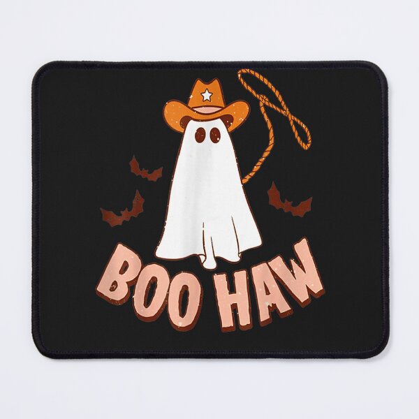 Item preview, Halloween Boo Haw Ghost Funny Cowboy Cowgirl Western designed and sold by TaraxDoolittle.