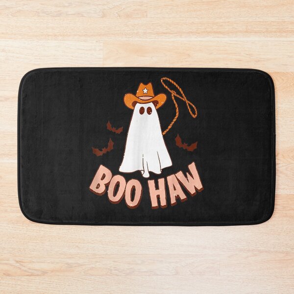 Item preview, Halloween Boo Haw Fantasma Divertido Vaquero Vaquera Occidental designed and sold by TaraxDoolittle.