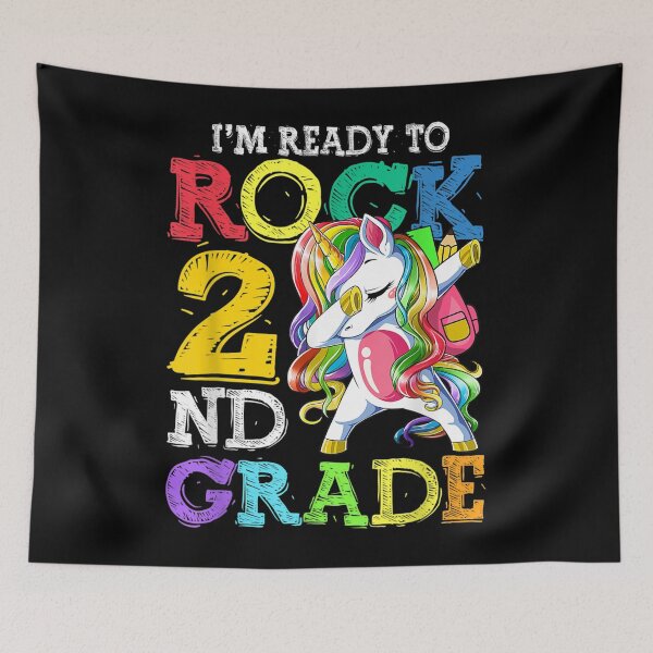 Item preview, Cute Unicorn I'm Ready To Rock 1st Grade School Supplies  designed and sold by andrewbashfordb.
